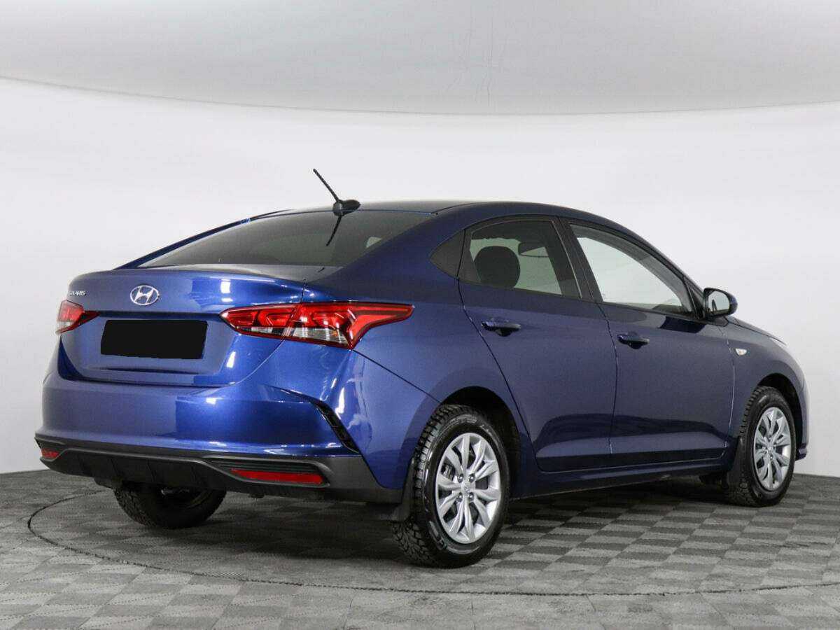Hyundai Solaris б/у, 2021, Механическая. Фото: #4