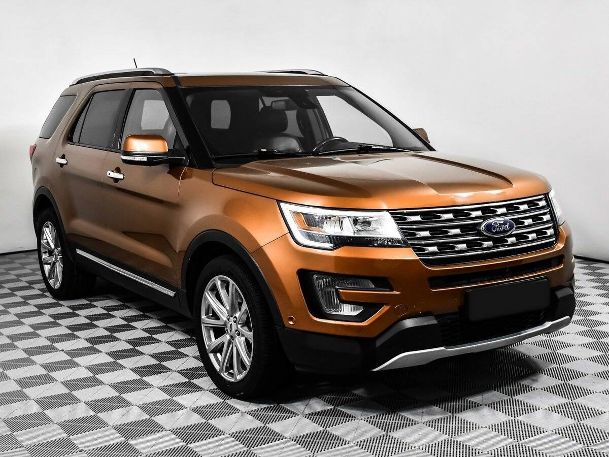 Ford Explorer б/у, 2018, Автоматическая. Фото: #2