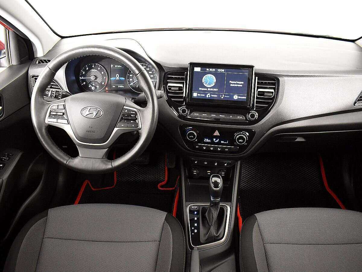 Hyundai Solaris б/у, 2021, Автоматическая. Фото: #9