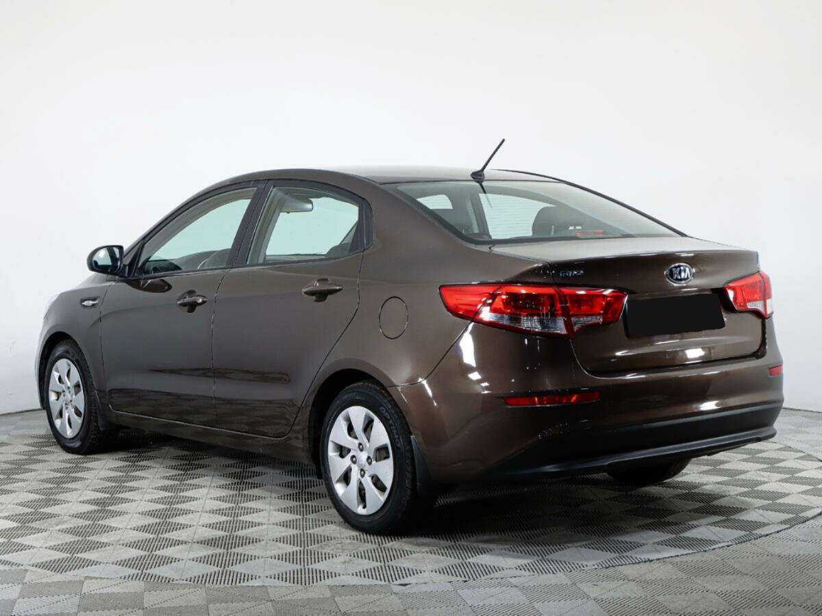 Kia Rio б/у, 2016, Механическая. Фото: #6
