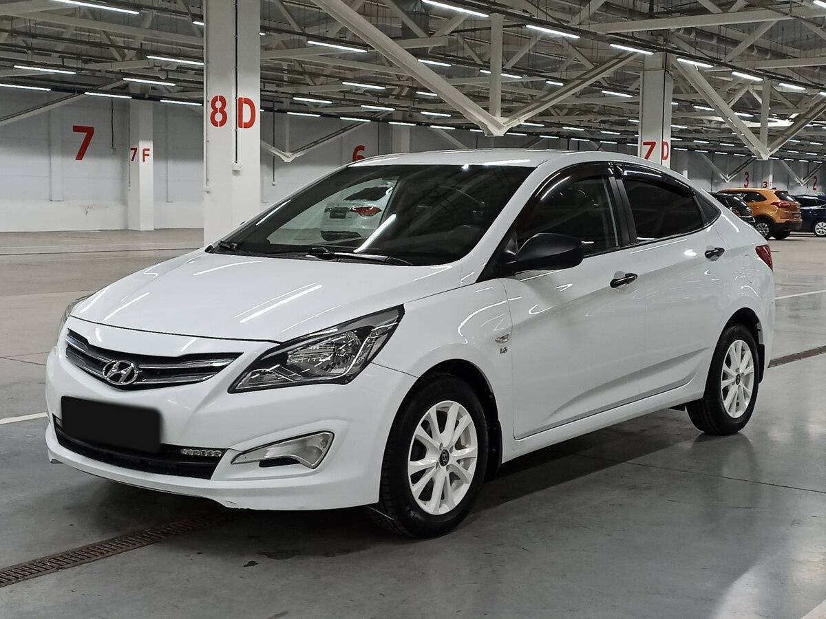 Hyundai Solaris б/у, 2015, Механическая. Посмотреть фото