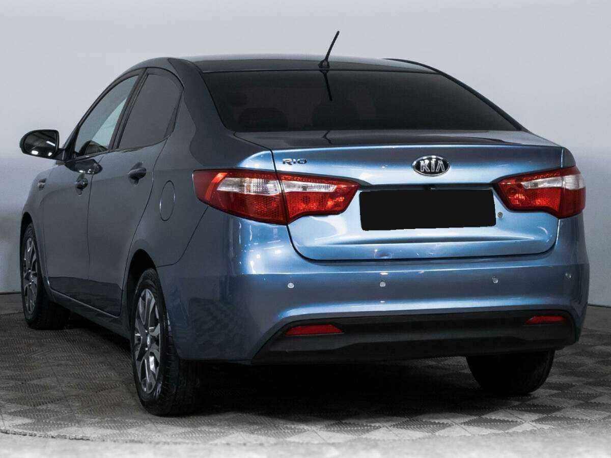 Kia Rio б/у, 2013, Автоматическая. Фото: #6