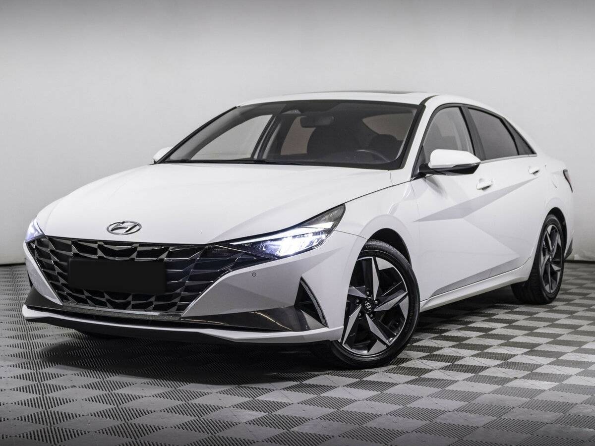 Hyundai Elantra б/у, 2021, Вариатор. Посмотреть фото