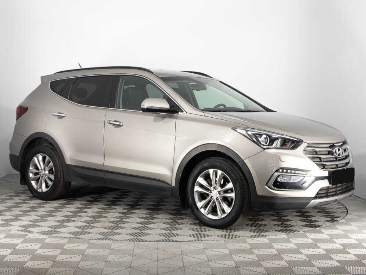 Hyundai Santa Fe б/у, 2016, Автоматическая. Фото: #2