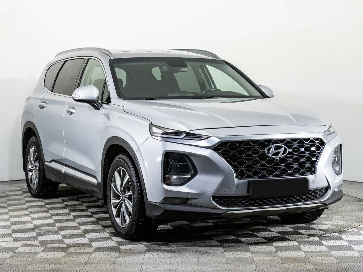 Hyundai Santa Fe б/у, 2018, Автоматическая. Фото: #2