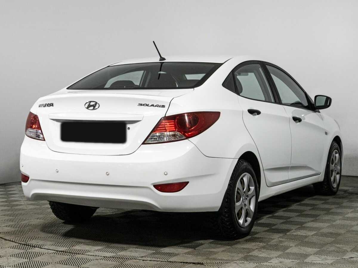 Hyundai Solaris б/у, 2014, Автоматическая. Фото: #4