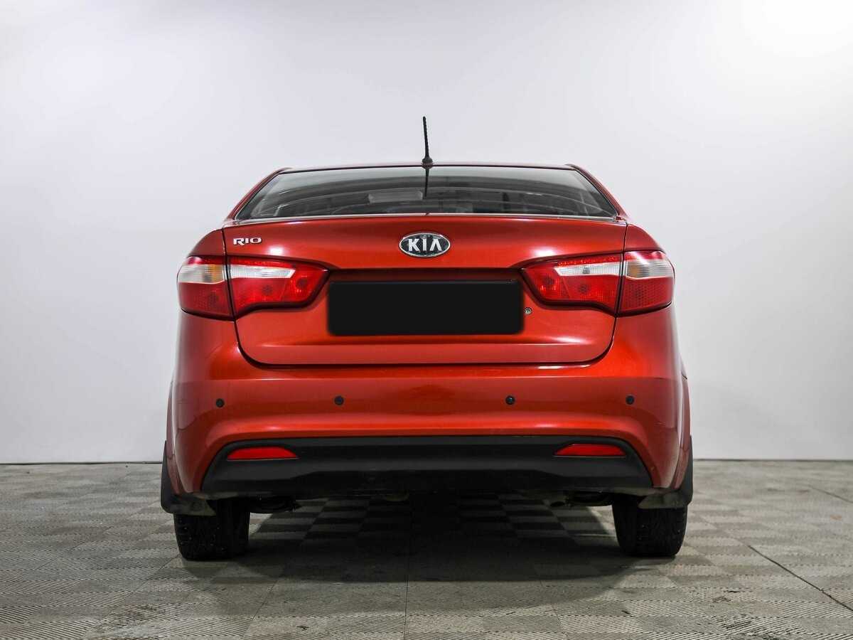 Kia Rio б/у, 2012, Автоматическая. Фото: #4