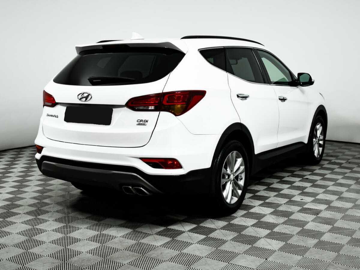 Hyundai Santa Fe б/у, 2017, Автоматическая. Фото: #4