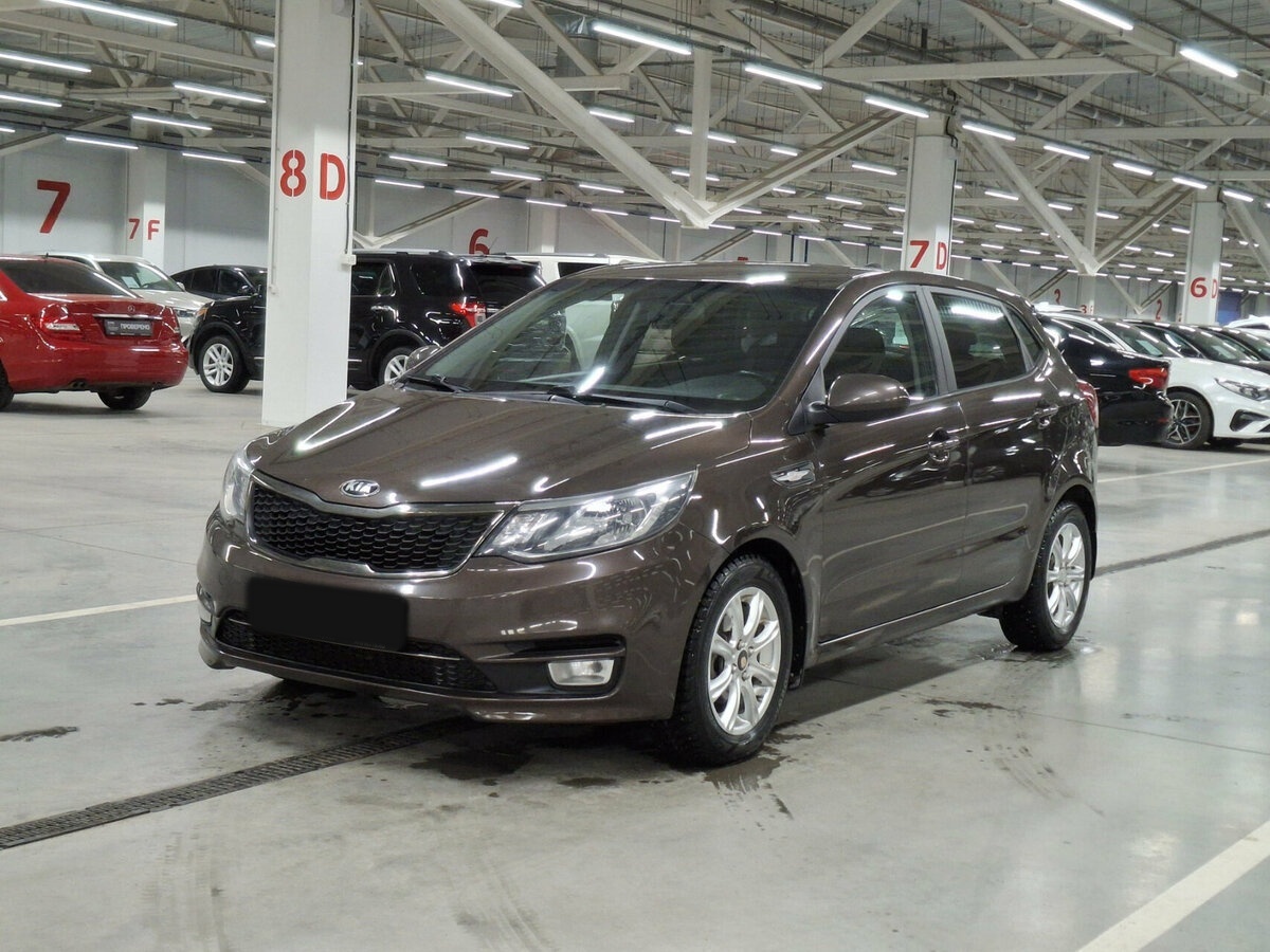 Kia Rio б/у, 2017, Механическая. Фото: #0
