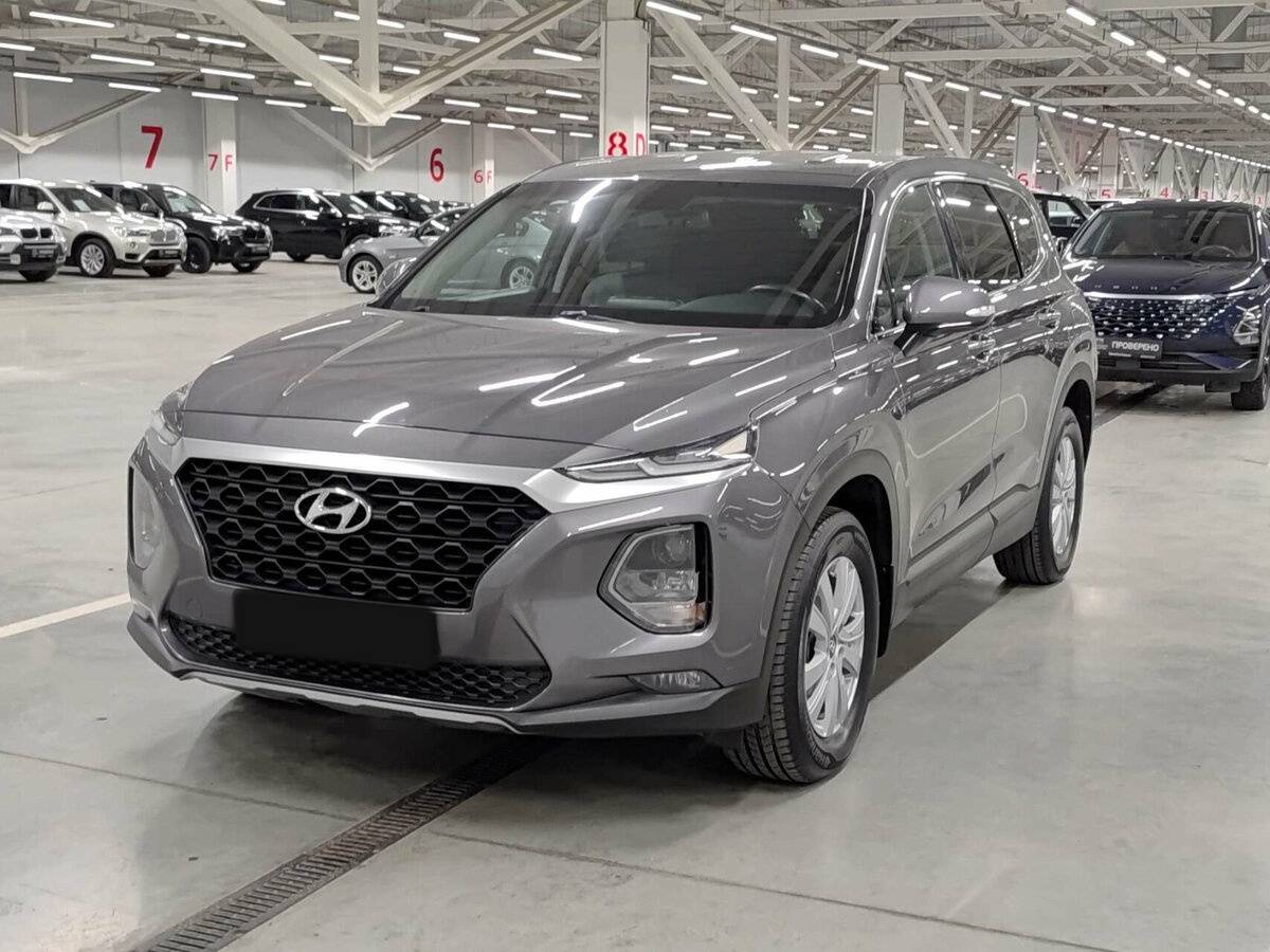 Hyundai Santa Fe б/у, 2019, Автоматическая. Фото: #0