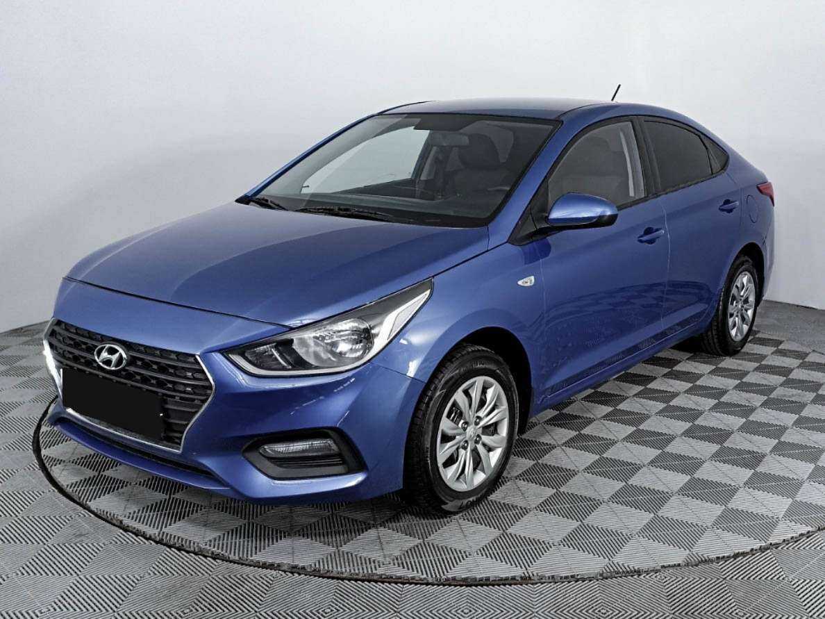 Hyundai Solaris б/у, 2018, Механическая. Посмотреть фото