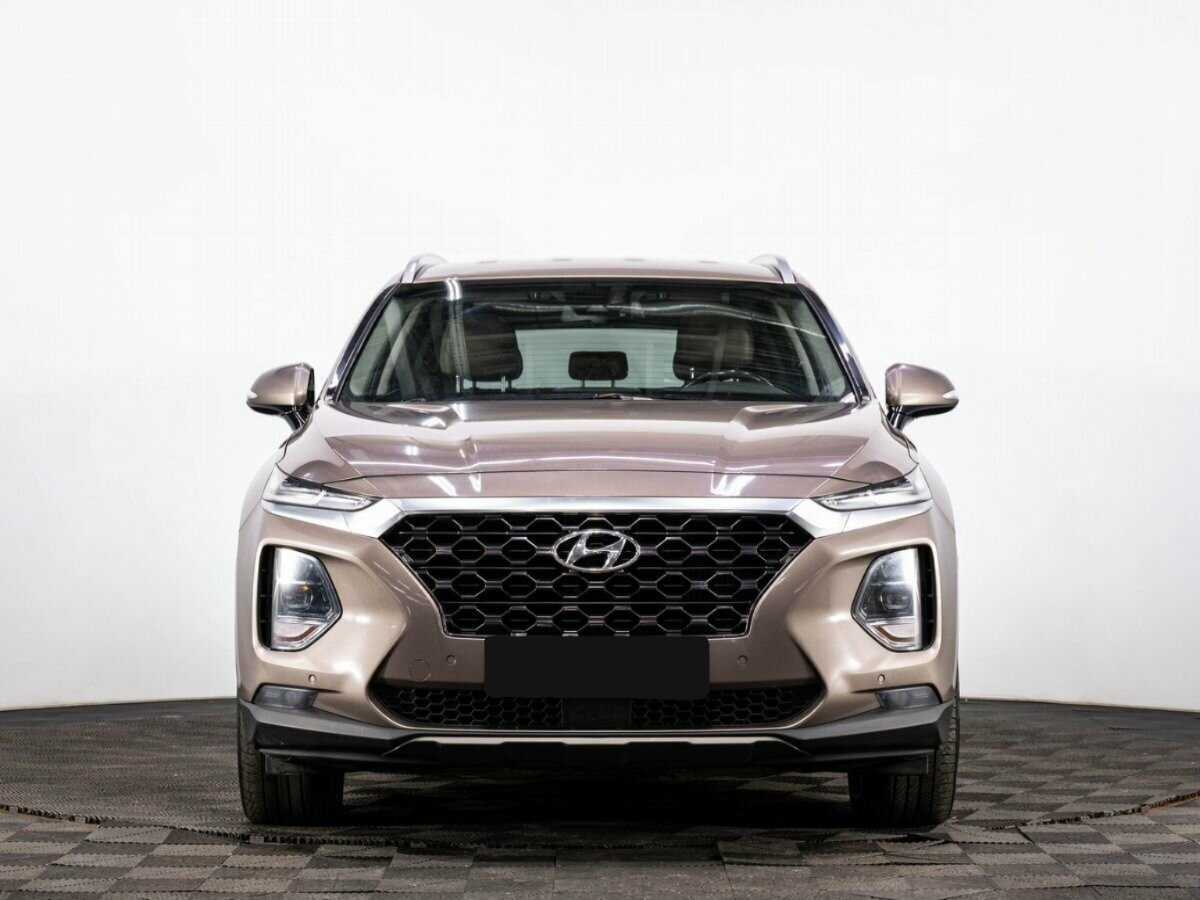Hyundai Santa Fe б/у, 2018, Автоматическая. Фото: #1