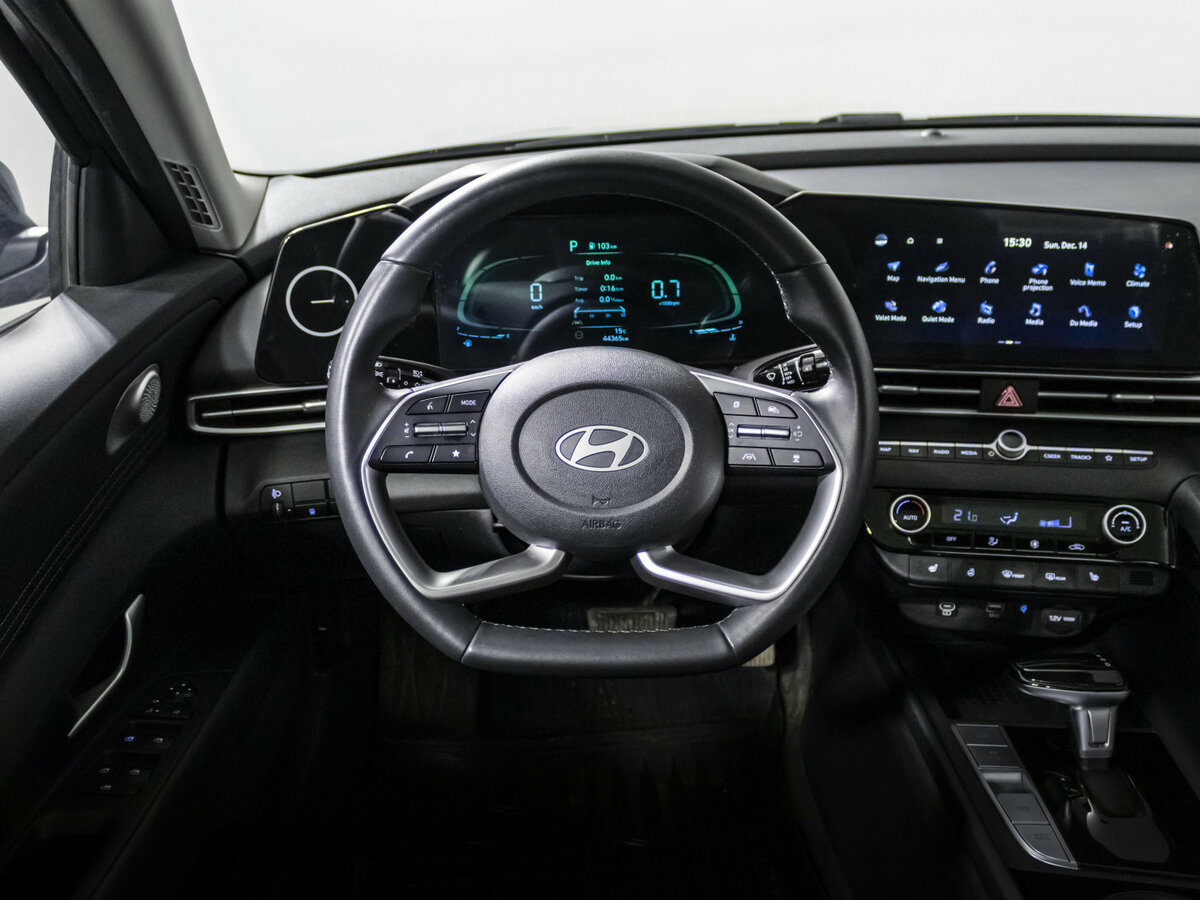 Hyundai Elantra б/у, 2023, Вариатор. Фото: #8