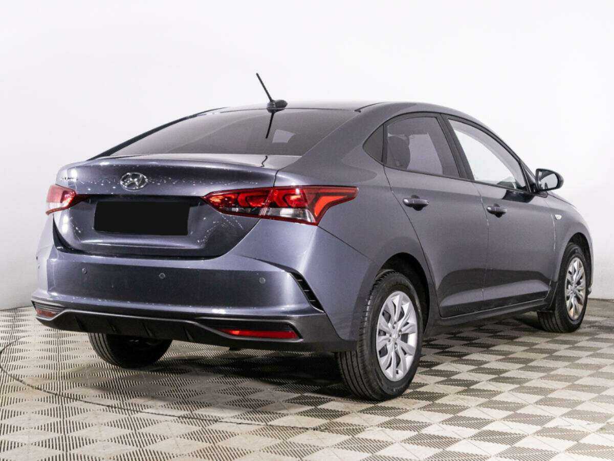 Hyundai Solaris б/у, 2021, Автоматическая. Фото: #4