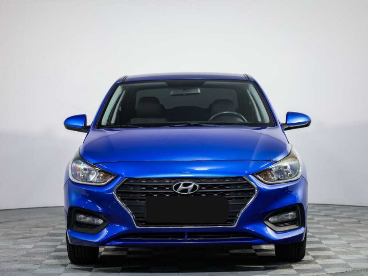 Hyundai Solaris б/у, 2018, Механическая. Посмотреть фото
