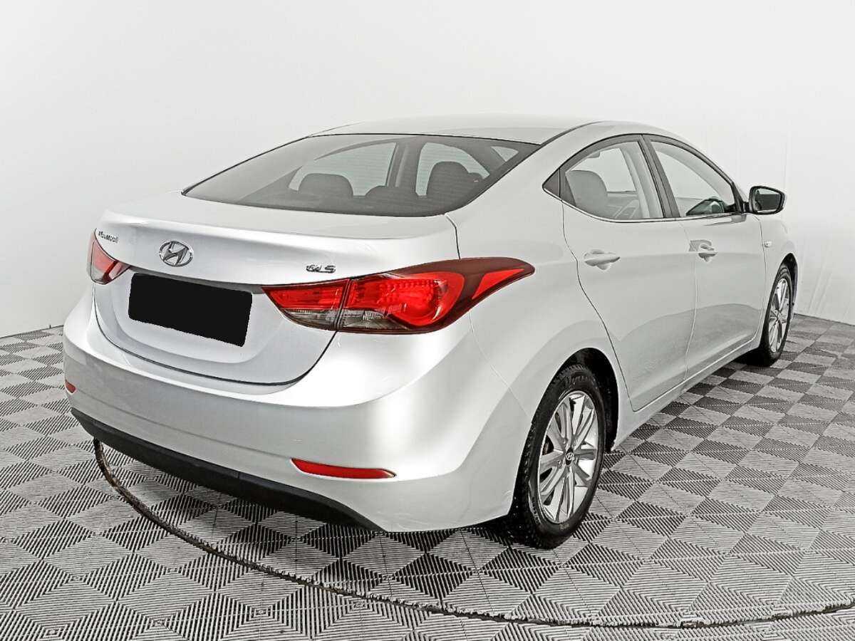 Hyundai Elantra б/у, 2014, Автоматическая. Фото: #4