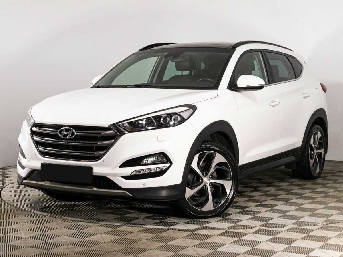 Hyundai Tucson б/у, 2016, Роботизированная. Фото: #0