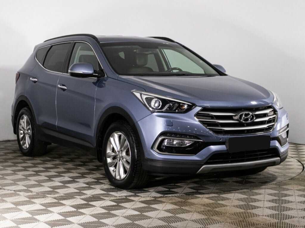 Hyundai Santa Fe б/у, 2017, Автоматическая. Фото: #2