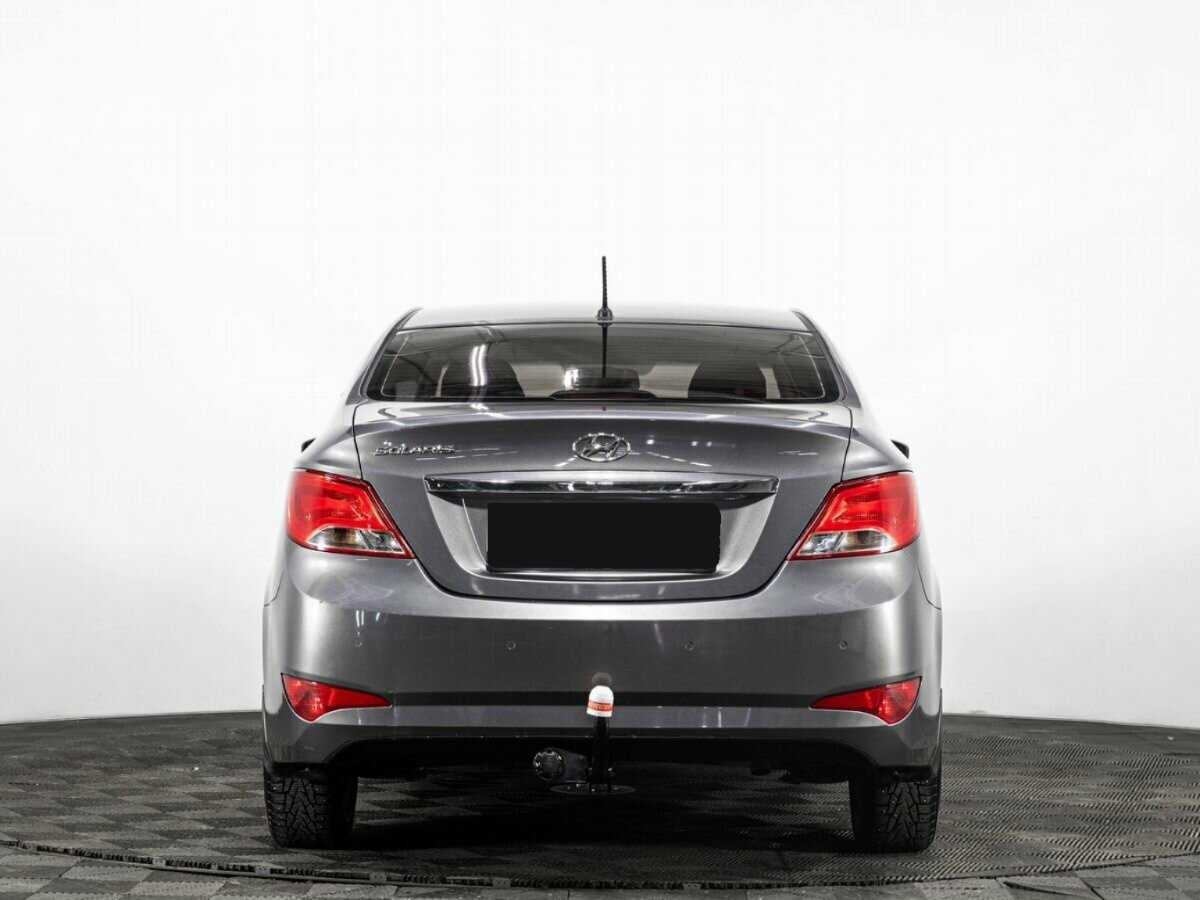 Hyundai Solaris б/у, 2016, Механическая. Фото: #4