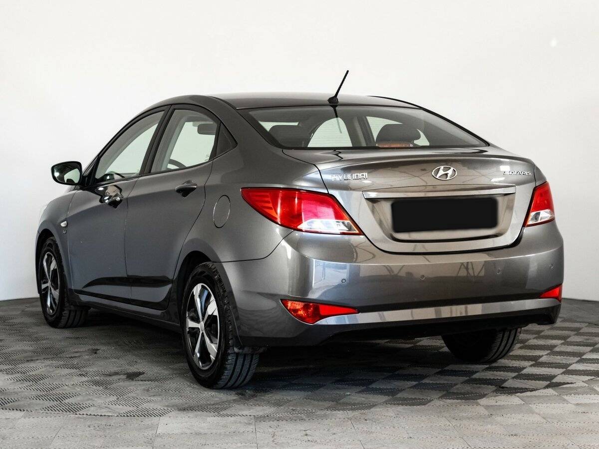 Hyundai Solaris б/у, 2015, Механическая. Фото: #5