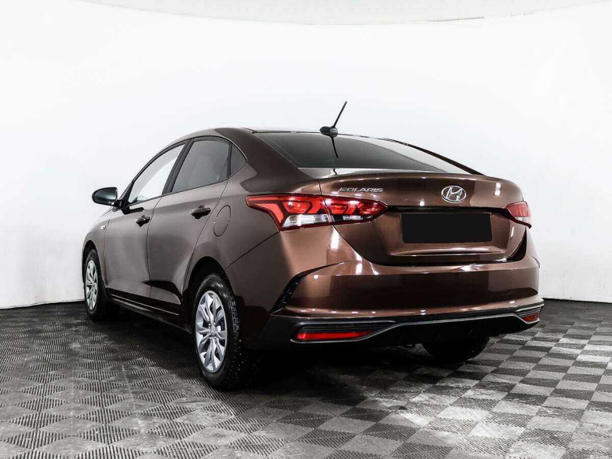 Hyundai Solaris б/у, 2021, Автоматическая. Фото: #5