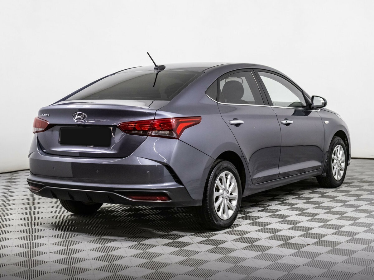 Hyundai Solaris б/у, 2021, Автоматическая. Фото: #3