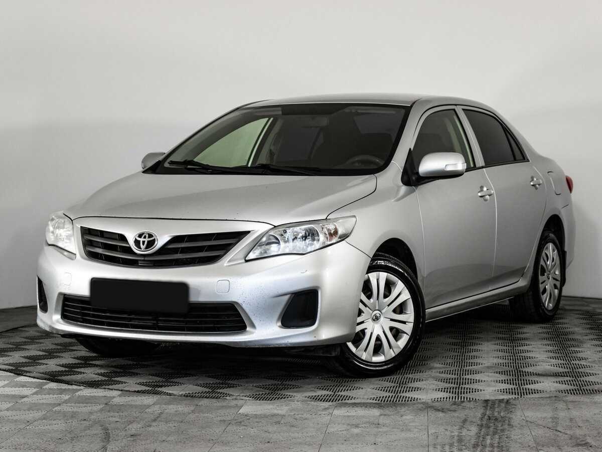 Toyota Corolla б/у, 2012, Механическая. Посмотреть фото