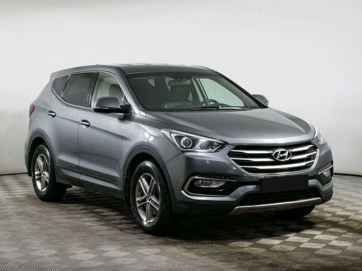 Hyundai Santa Fe б/у, 2017, Автоматическая. Фото: #2
