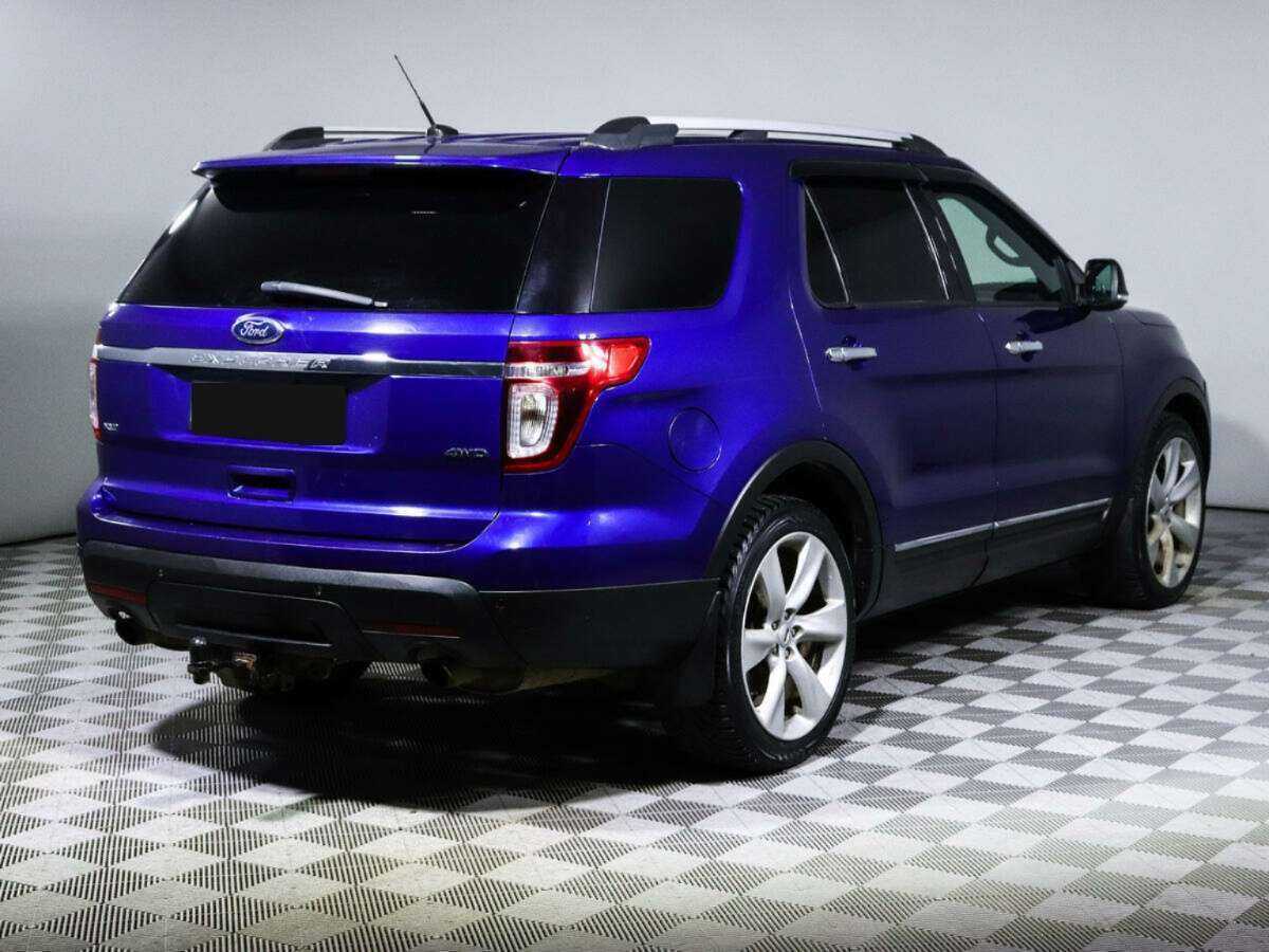 Ford Explorer б/у, 2014, Автоматическая. Фото: #3