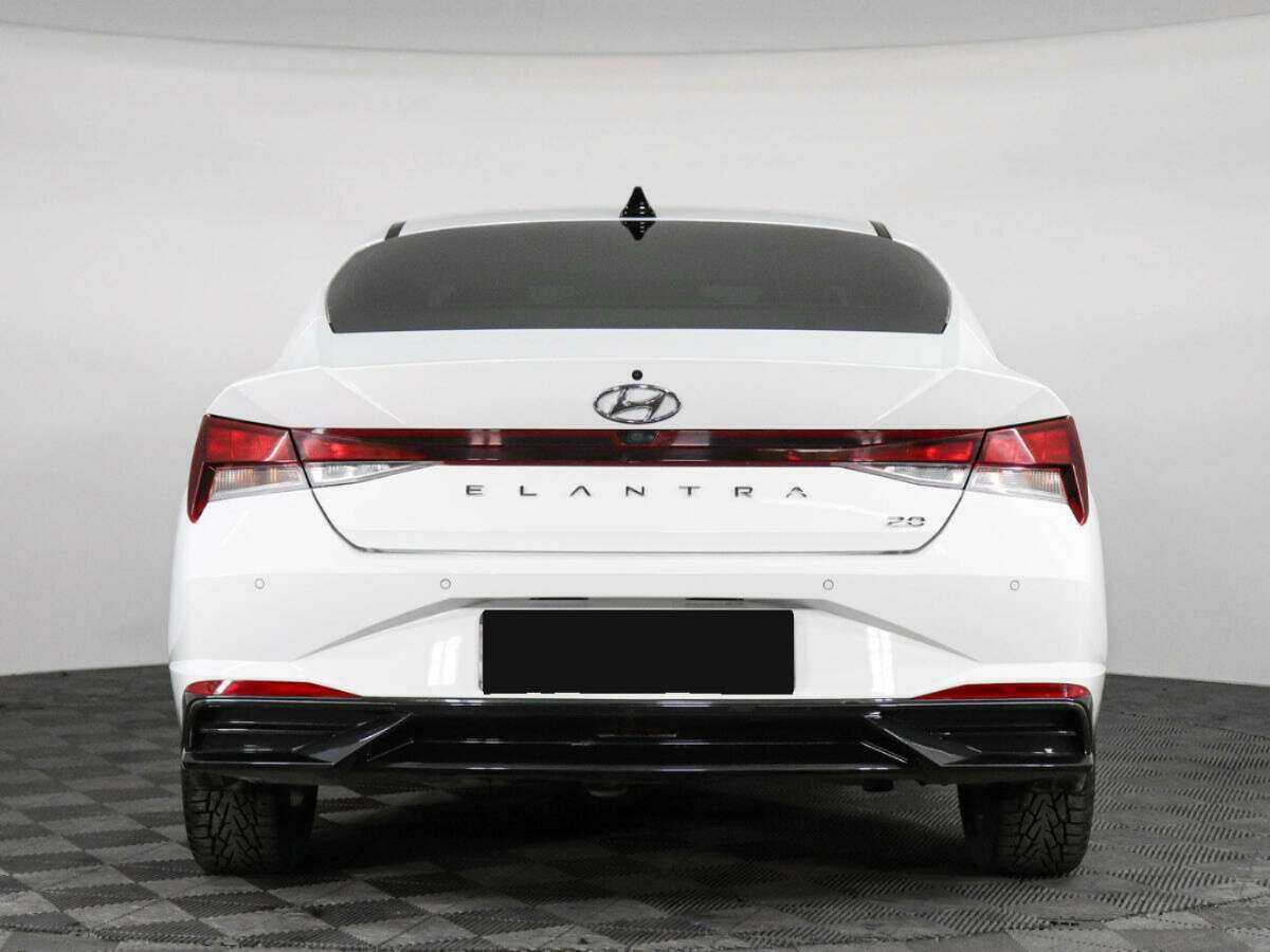 Hyundai Elantra б/у, 2021, Вариатор. Фото: #5