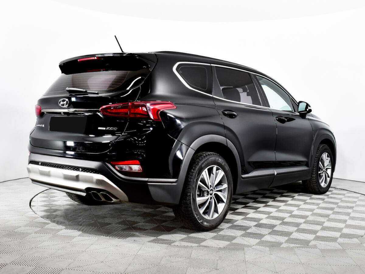 Hyundai Santa Fe б/у, 2019, Автоматическая. Фото: #4