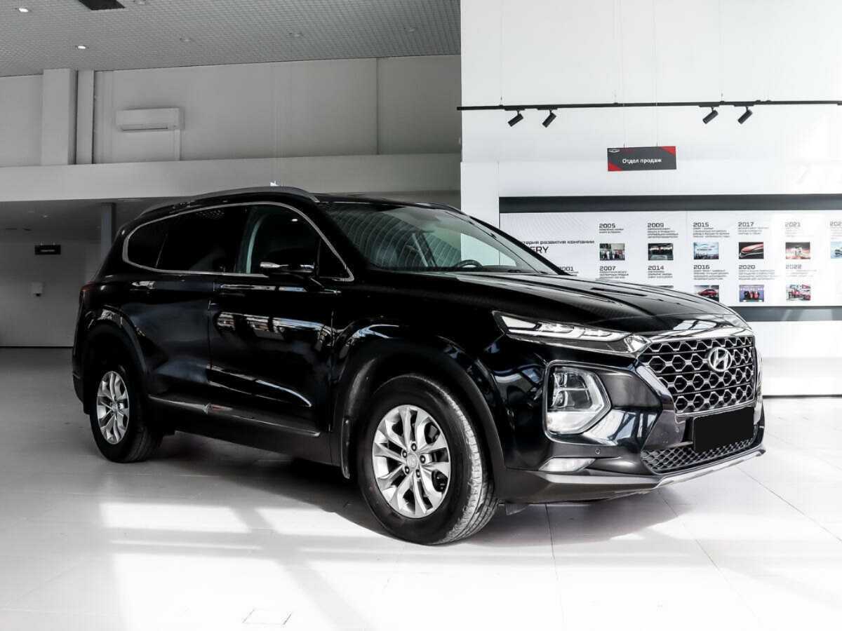 Hyundai Santa Fe б/у, 2018, Автоматическая. Фото: #2