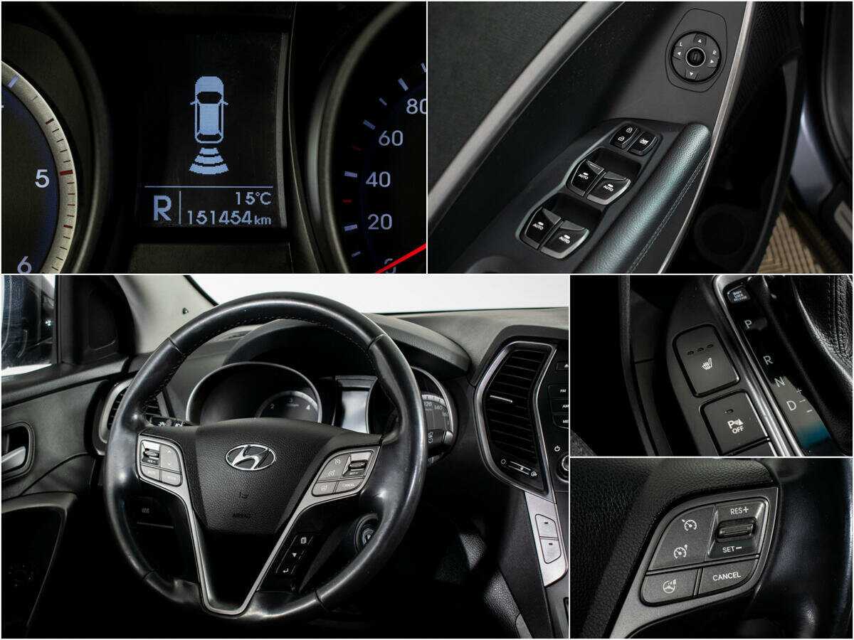 Hyundai Santa Fe б/у, 2015, Автоматическая. Фото: #13