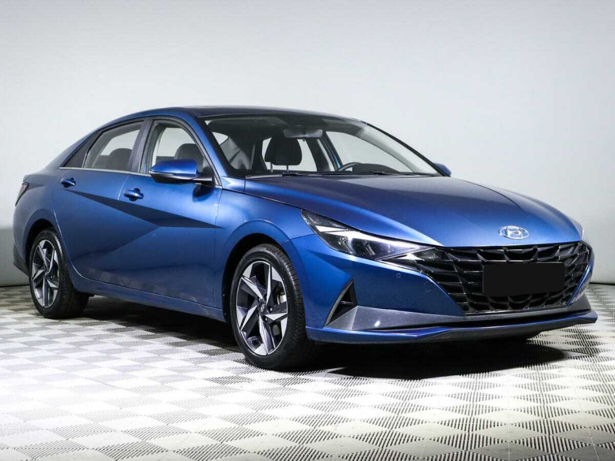 Hyundai Elantra б/у, 2022, Вариатор. Фото: #2