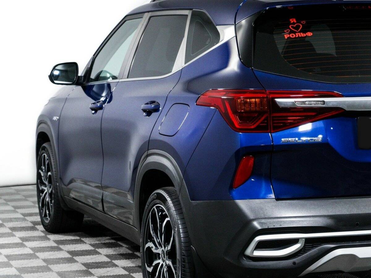 Kia Seltos б/у, 2021, Вариатор. Фото: #3