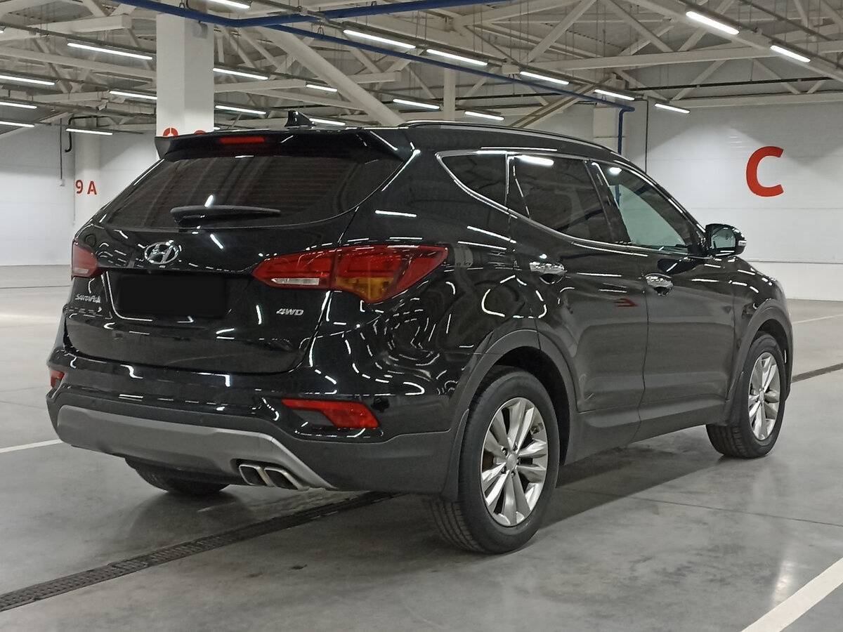 Hyundai Santa Fe б/у, 2017, Автоматическая. Фото: #4
