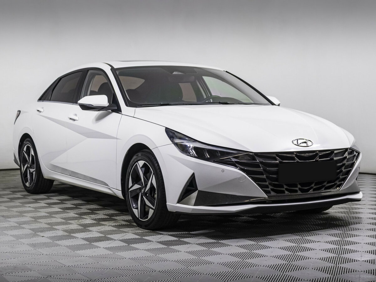 Hyundai Elantra б/у, 2021, Вариатор. Фото: #2