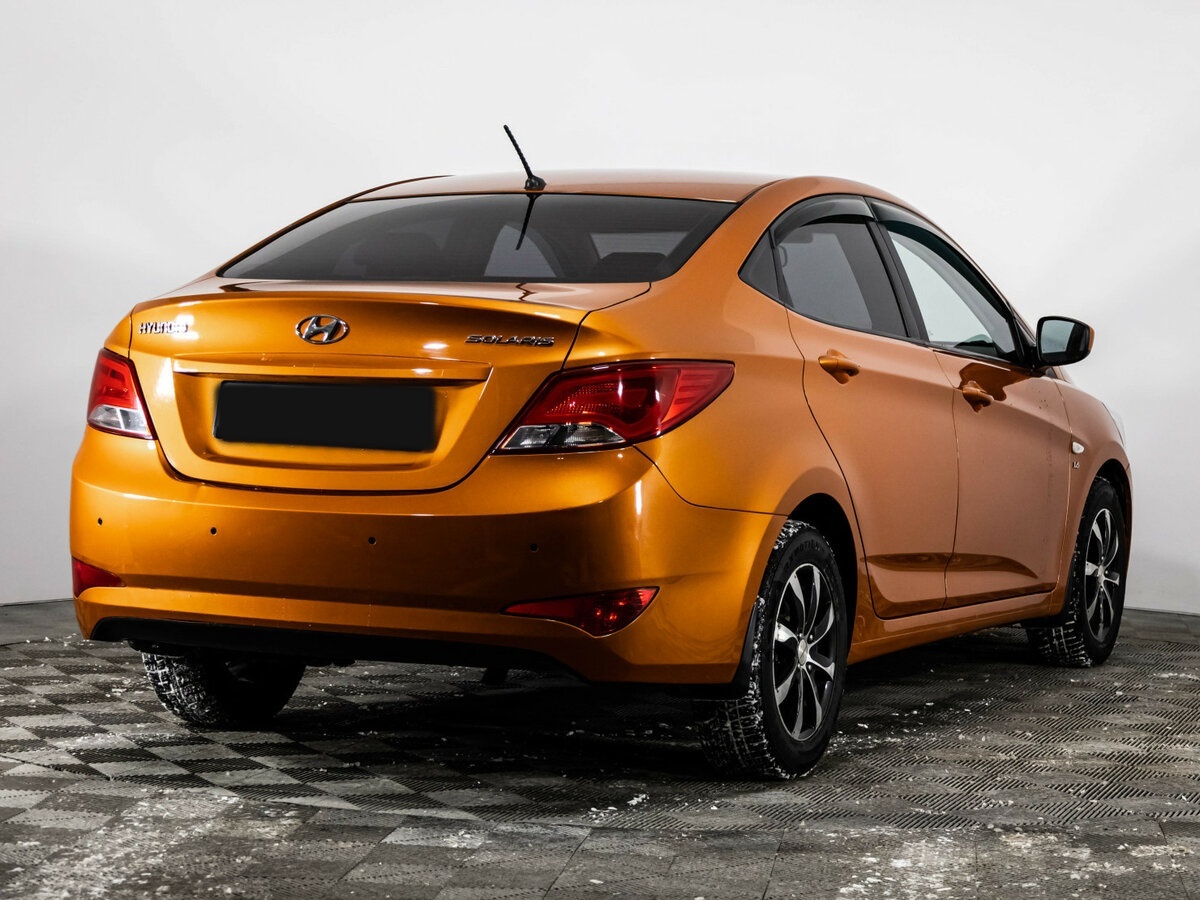 Hyundai Solaris б/у, 2014, Автоматическая. Фото: #3